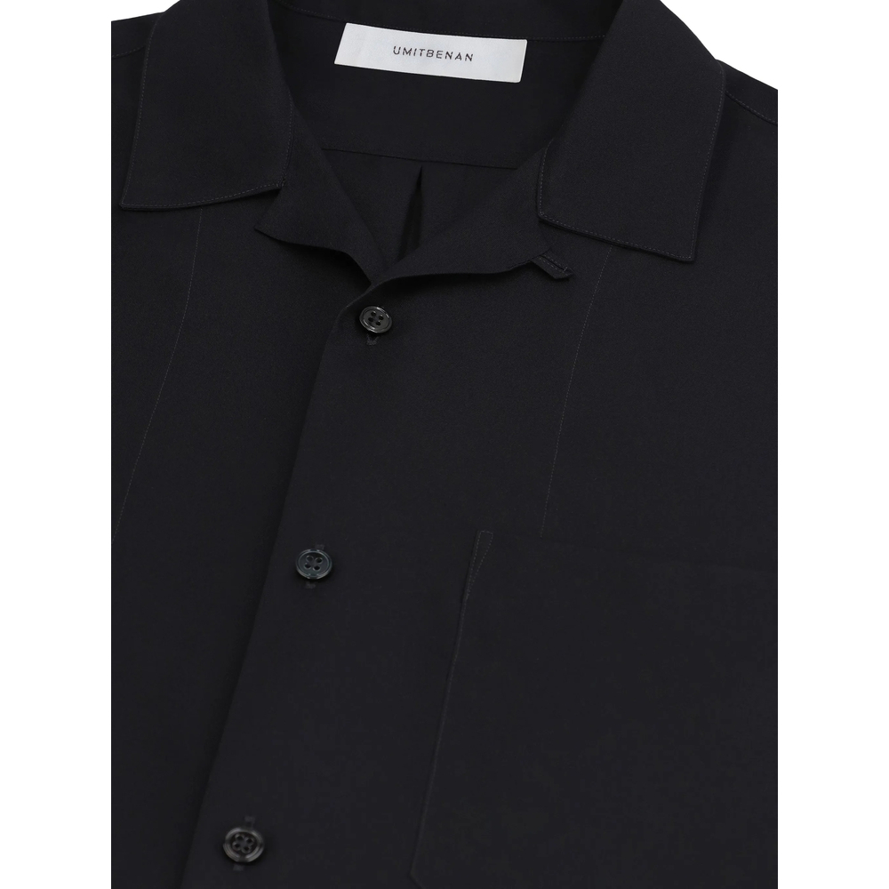 [UMIT BENAN] Shirts Short Sleeve SS26 SS26M22301 HAVAVA SHO BLACK