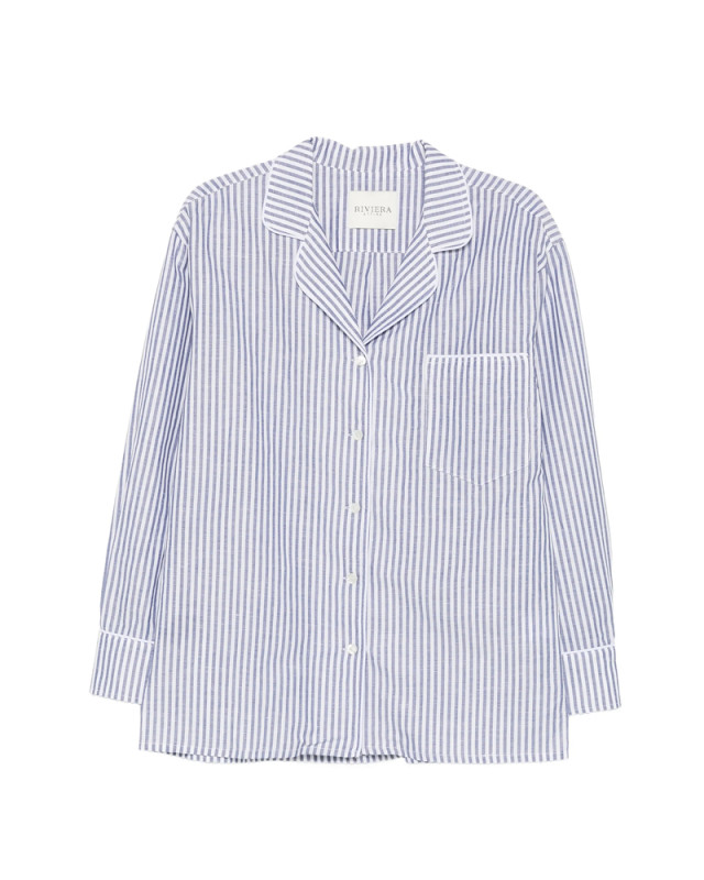 [Riviera] Shirts Long Sleeve SS26 SH04  BLU