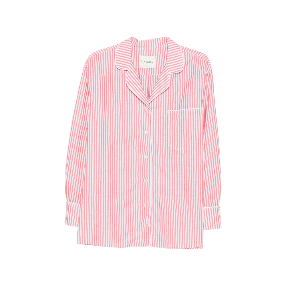 [Riviera] Shirts Long Sleeve SS26 SH04  ROSSO