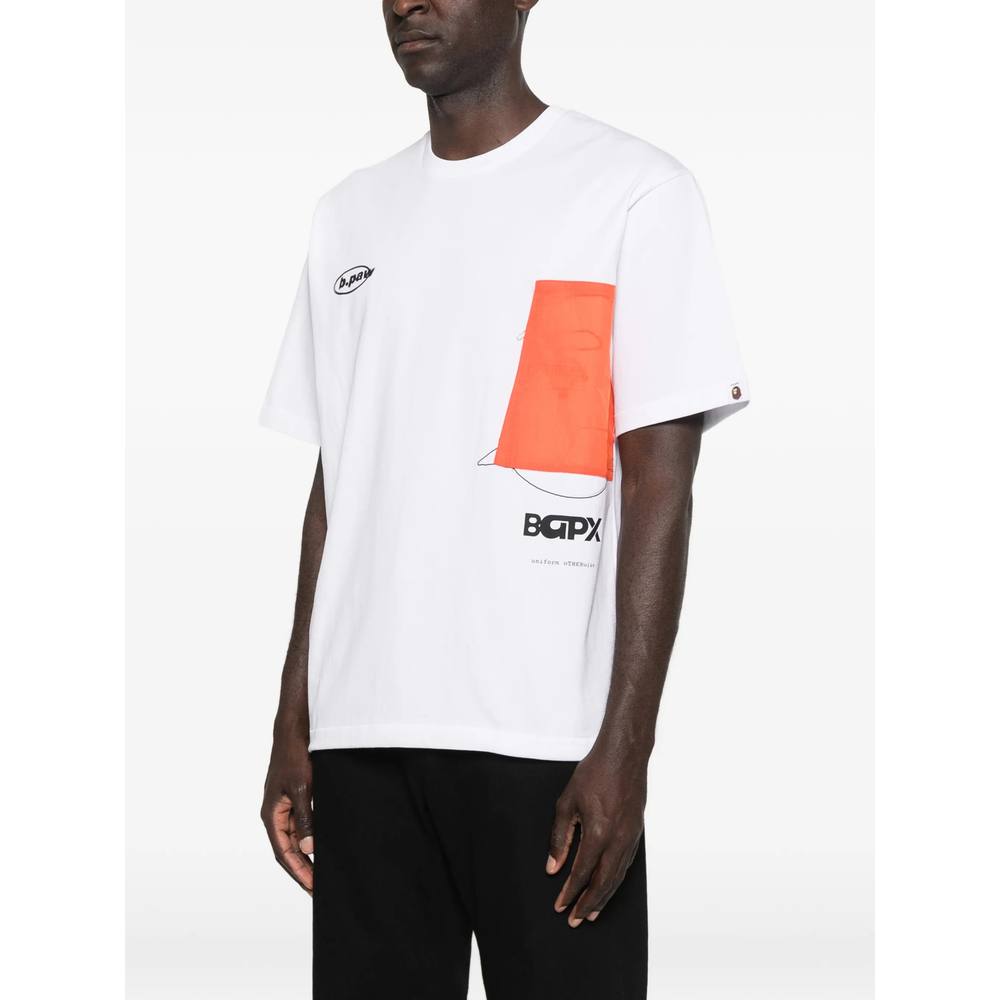 [A BATHING APE] T-shirts Short Sleeve SS26 001CSM331903C  WHITE