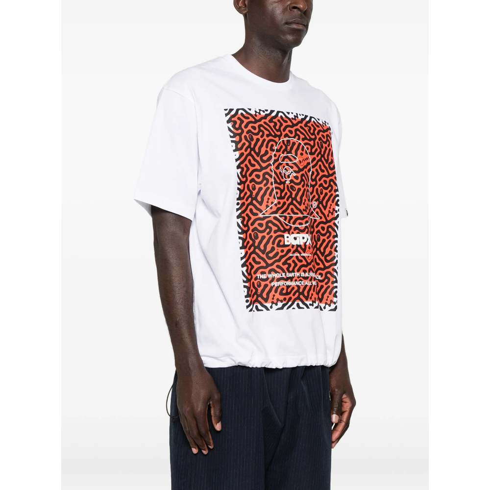 [A BATHING APE] T-shirts Short Sleeve SS26 001CSM331904C  WHITE