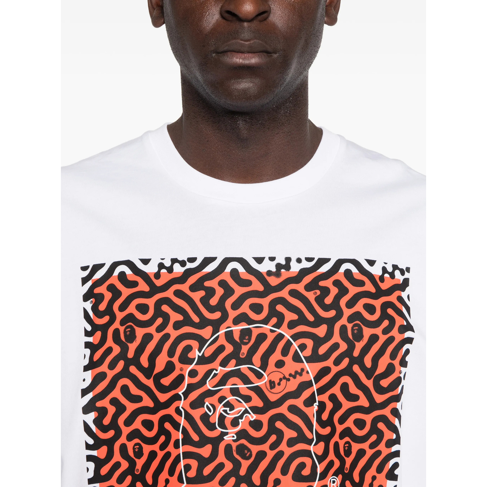 [A BATHING APE] T-shirts Short Sleeve SS26 001CSM331904C  WHITE