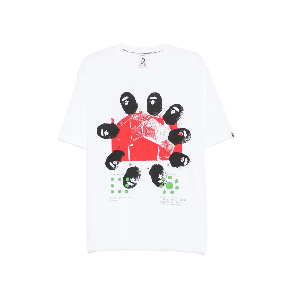 [A BATHING APE] T-shirts Short Sleeve SS26 001CSM331906C  WHITE