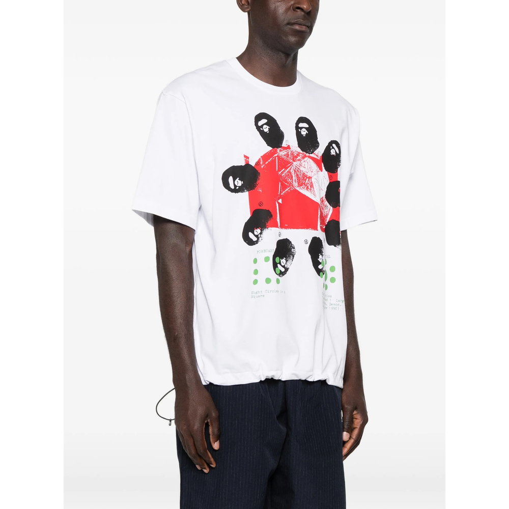 [A BATHING APE] T-shirts Short Sleeve SS26 001CSM331906C  WHITE