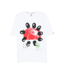 [A BATHING APE] T-shirts Short Sleeve SS26 001CSM331906C  WHITE