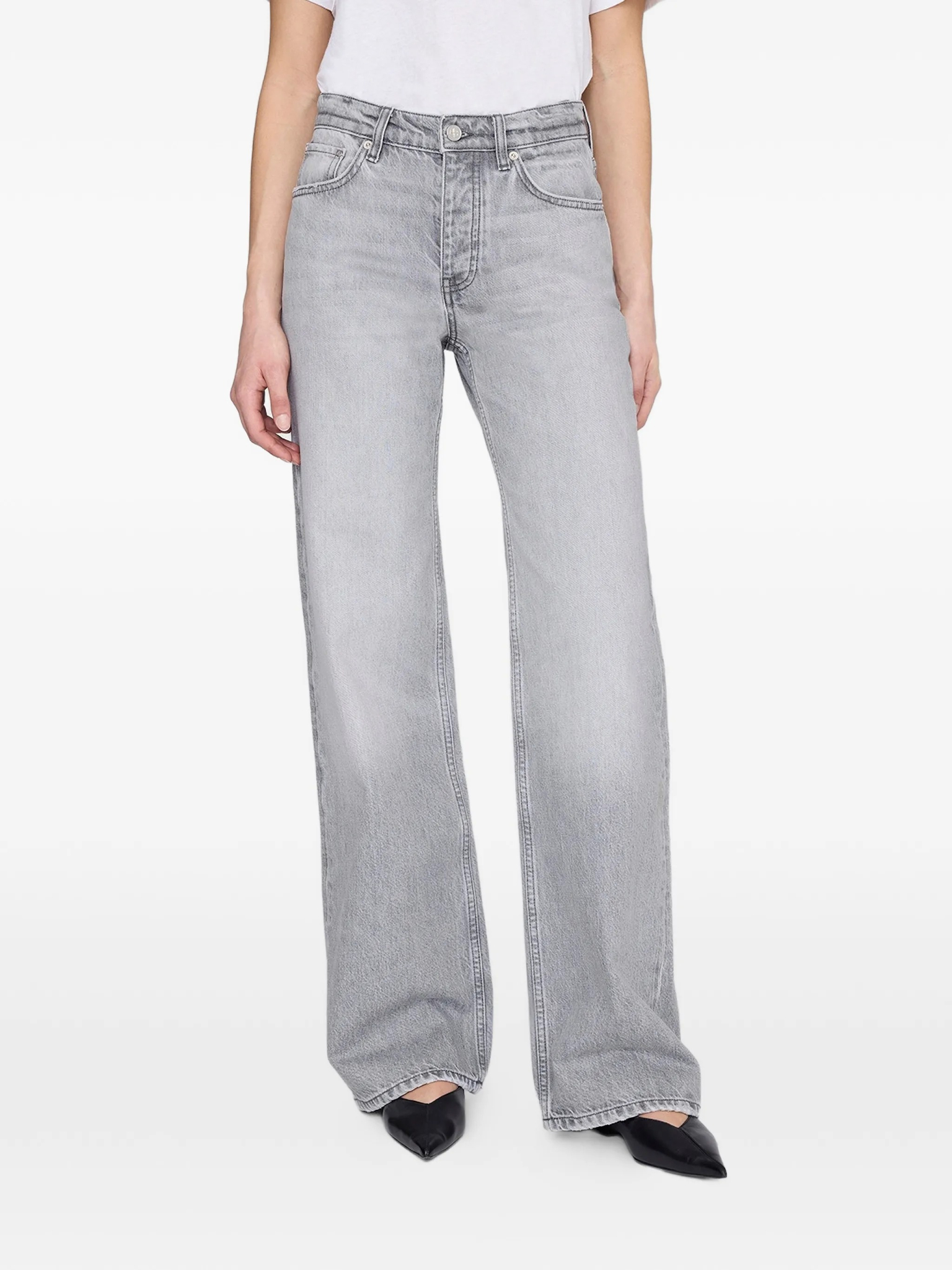 [Anine Bing] Jeans SS26 A0612023GRY35