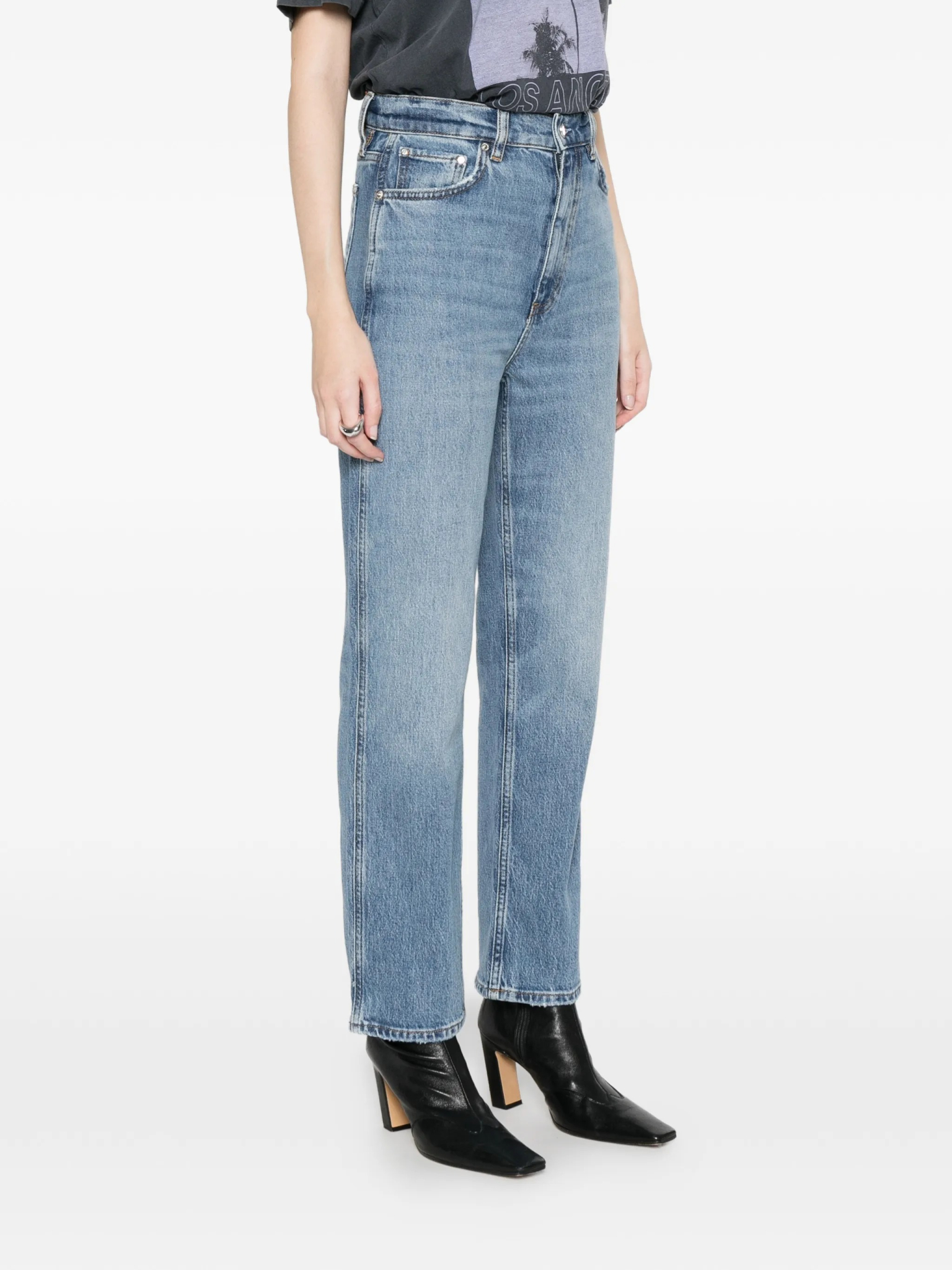 [Anine Bing] Jeans SS26 A0611957WHD39