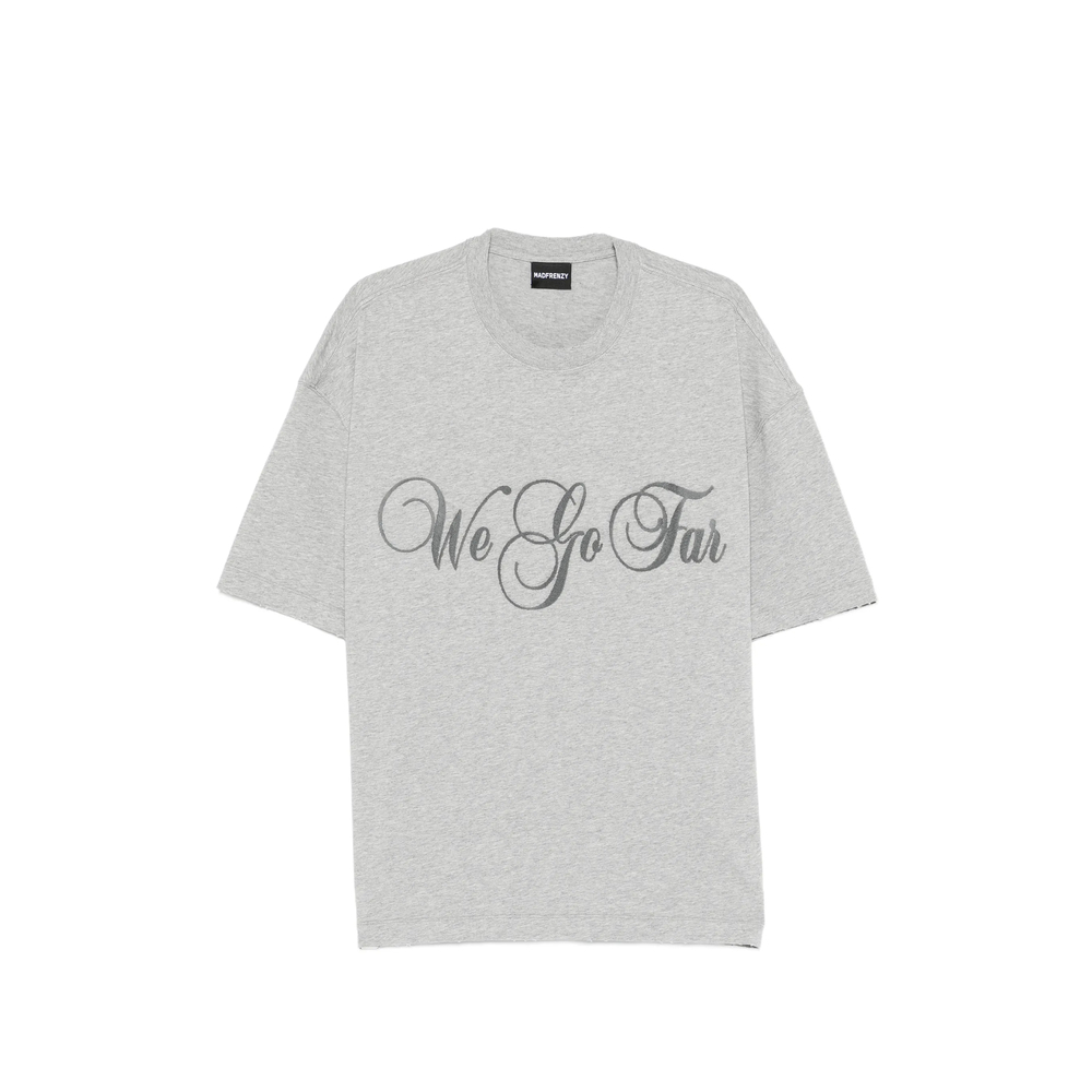 [Madfrenzy] T-shirts Short Sleeve SS26 WE GO FAR T-SHIRT