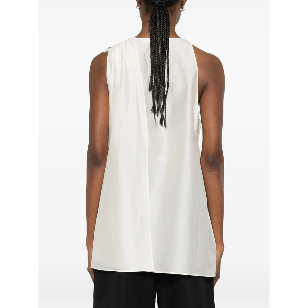 [Viktoria Chan] T-shirts Sleeveless SS26 SS26001IV  IVORY