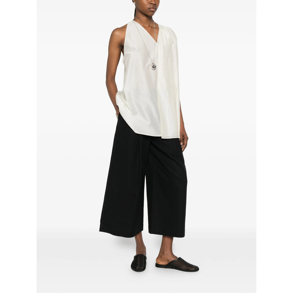 [Viktoria Chan] Trousers SS26 SS26022BL  BLACK