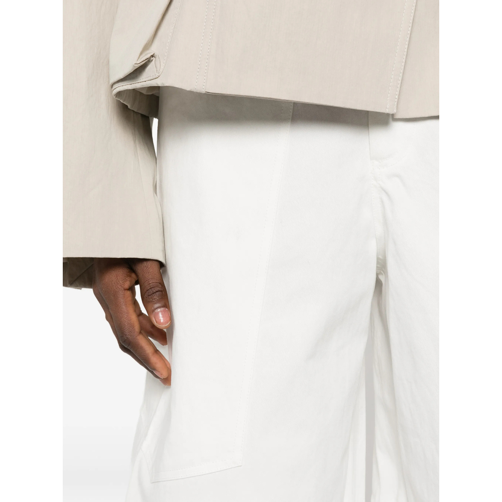 [Viktoria Chan] Trousers SS26 SS26114WH  WHITE