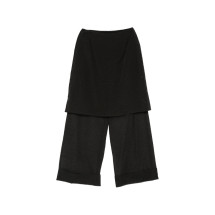 [Viktoria Chan] Trousers SS26 SS26138BL  BLACK
