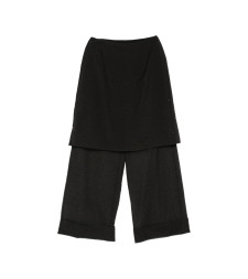 [Viktoria Chan] Trousers SS26 SS26138BL  BLACK