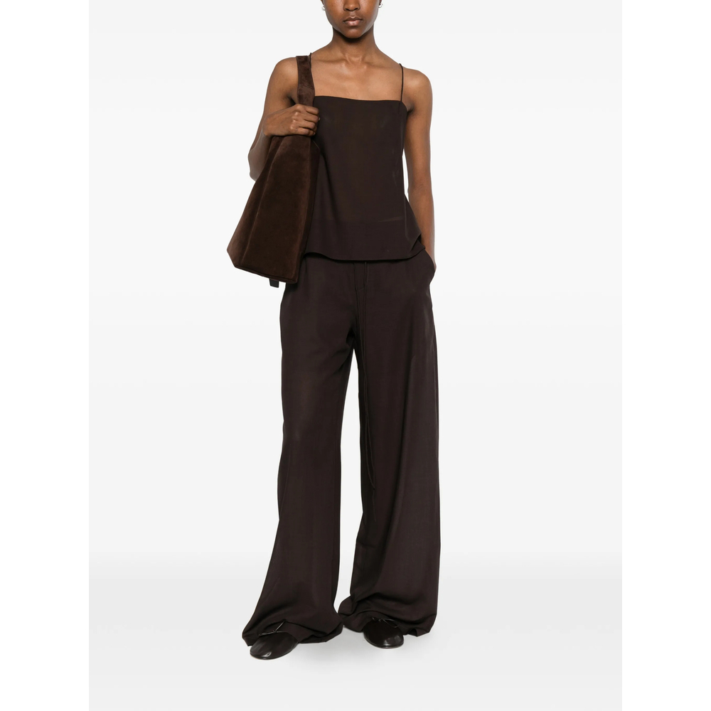[Viktoria Chan] Trousers SS26 SS26017BR  BROWN