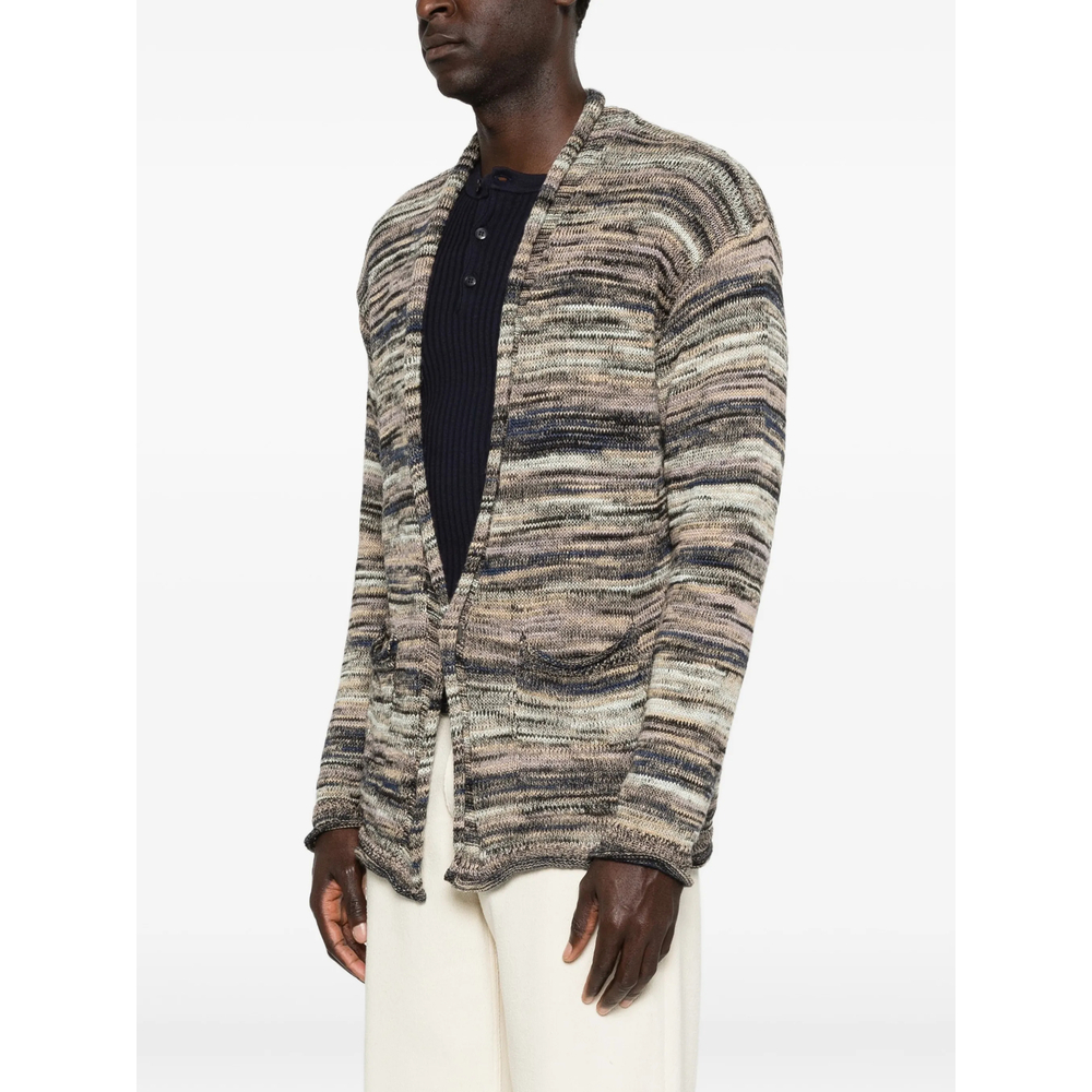 [ROBERTO COLLINA] Cardigan SS26 261MYA39012  NECAM