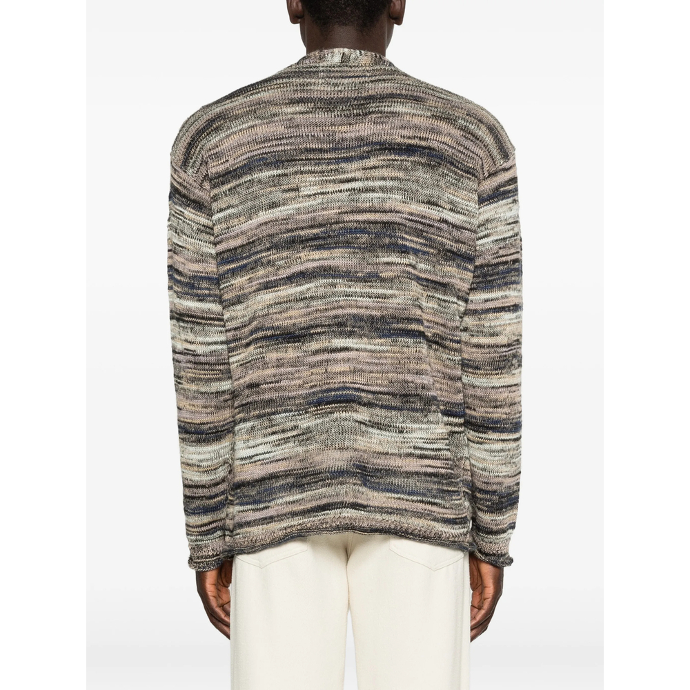 [ROBERTO COLLINA] Cardigan SS26 261MYA39012  NECAM