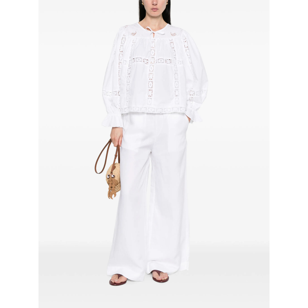 [Jc Sophie] Trousers SS26 L3133 LEAF OFFWH