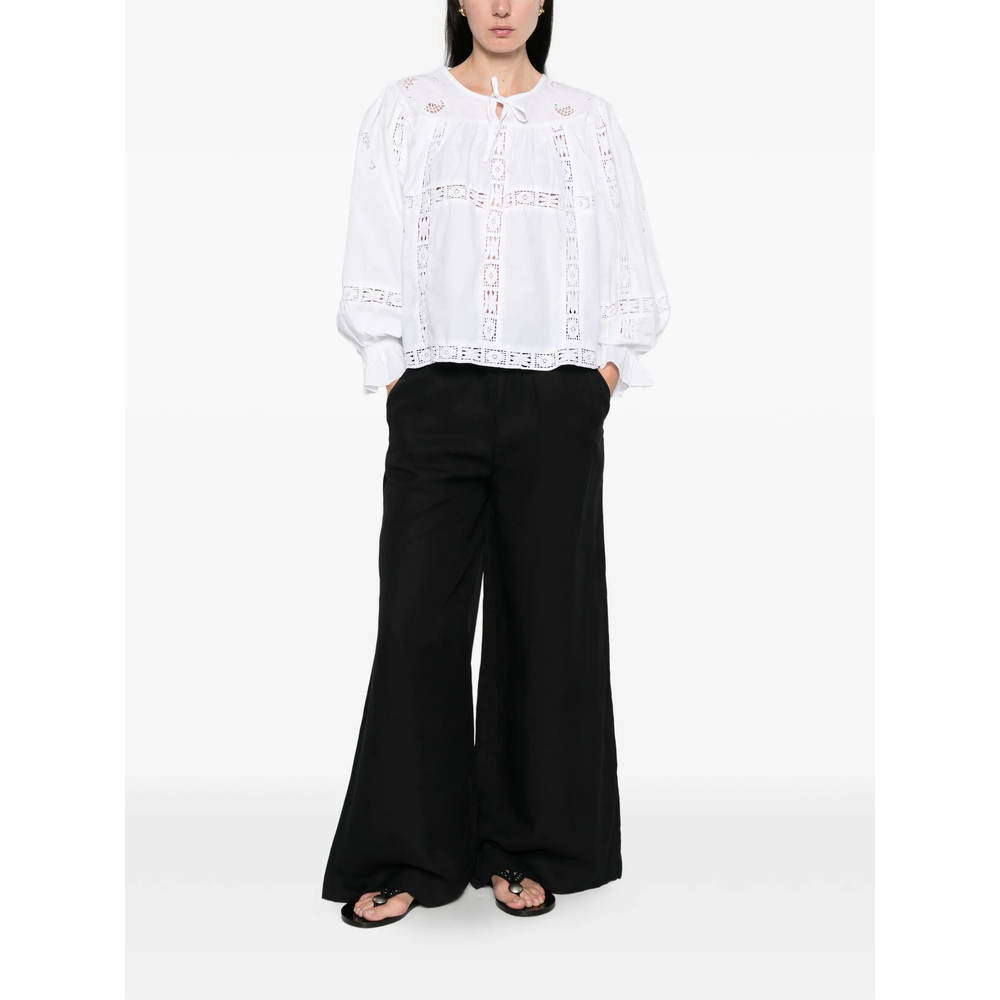 [Jc Sophie] Trousers SS26 L3133 LEAF BLACK