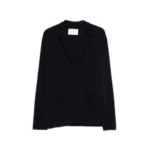 [ROBERTO COLLINA] Cardigan SS26 261MYA09011  NAVY
