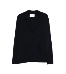 [ROBERTO COLLINA] Cardigan SS26 261MYA09011  NAVY