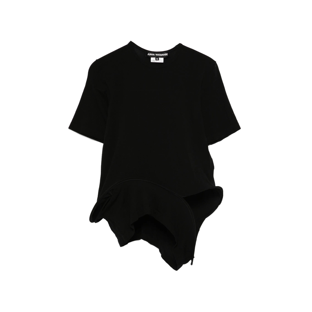 [Junya Watanabe] T-shirts Short Sleeve SS26 JQ-T040  BLACK