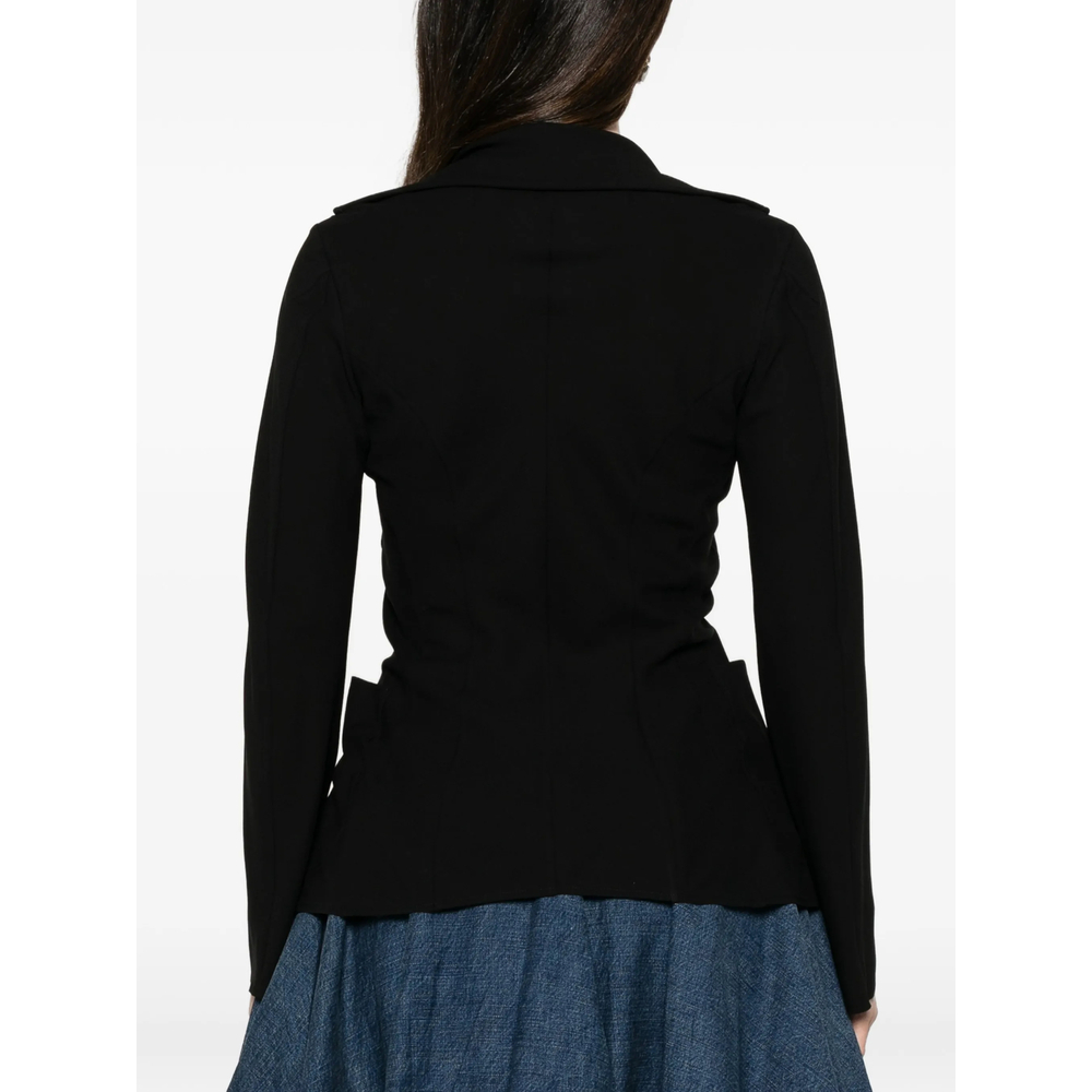 [Junya Watanabe] Shirts Long Sleeve SS26 JQ-J012  BLACK