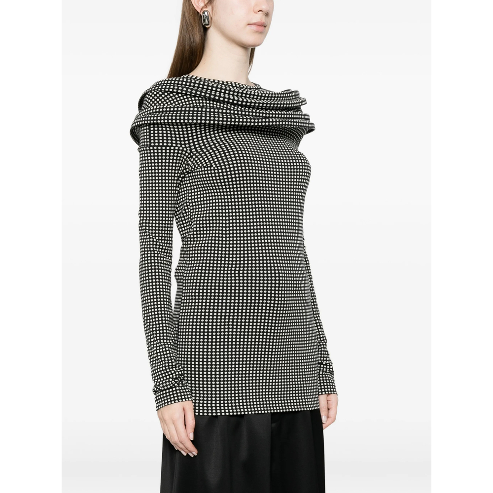 [Junya Watanabe] Blouse SS26 JQ-T023  BKOWH