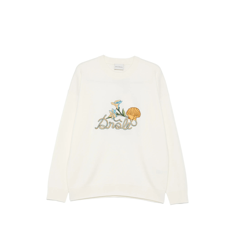 [DROLE DE MONSIEUR] Sweatshirt SS26 K-PO214 WO007 OFFWH