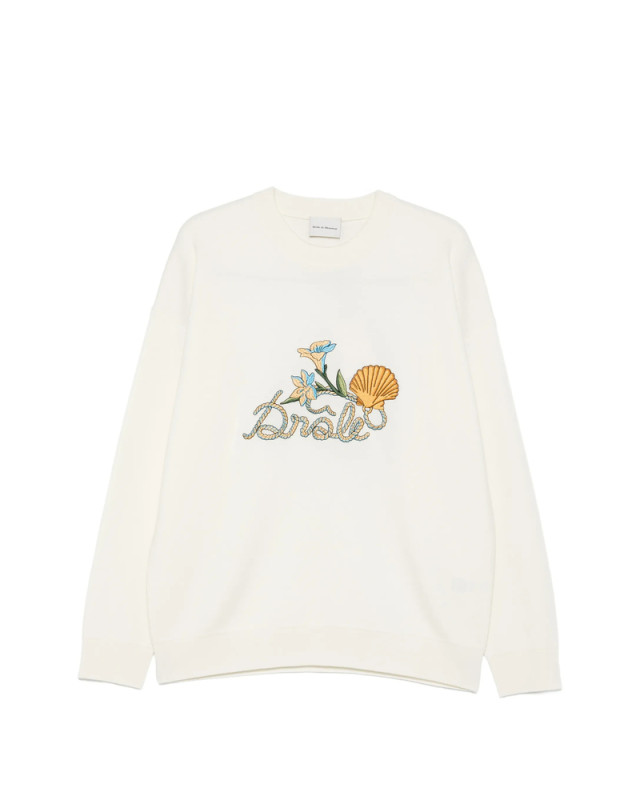 [DROLE DE MONSIEUR] Sweatshirt SS26 K-PO214 WO007 OFFWH