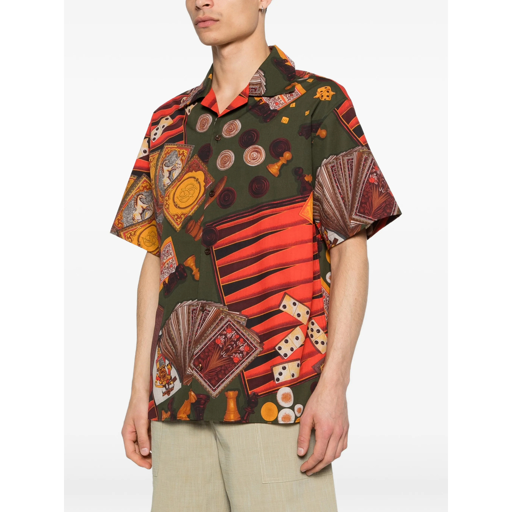 [DROLE DE MONSIEUR] Shirts Short Sleeve SS26 K-SH228 CO275 MULTI