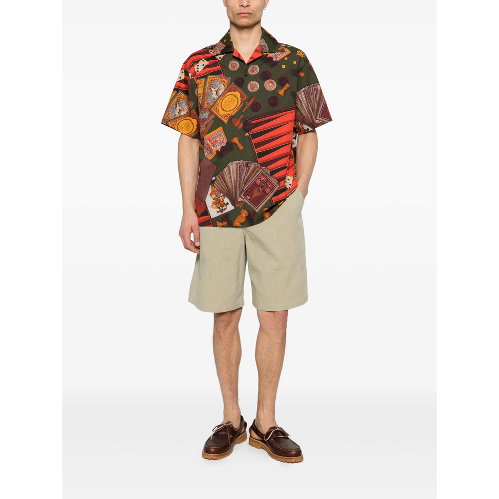[DROLE DE MONSIEUR] Shirts Short Sleeve SS26 K-SH228 CO275 MULTI