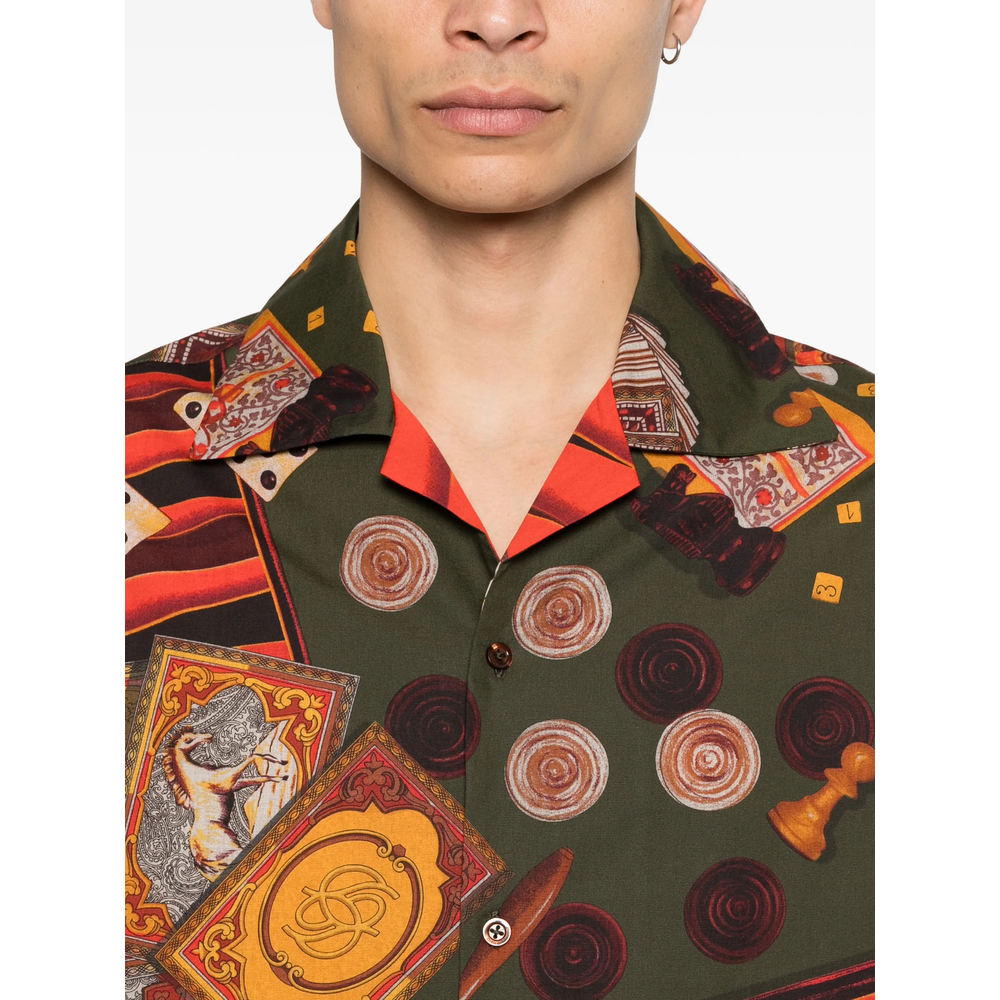 [DROLE DE MONSIEUR] Shirts Short Sleeve SS26 K-SH228 CO275 MULTI
