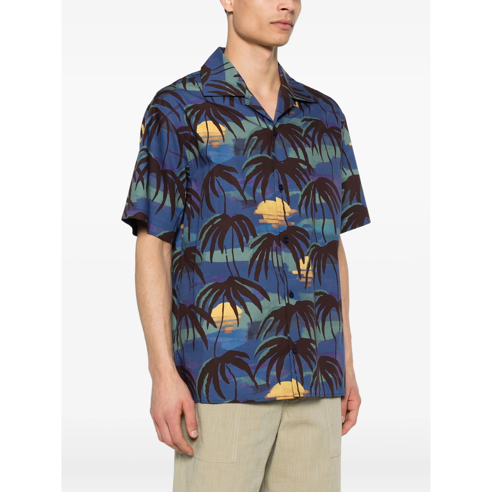 [DROLE DE MONSIEUR] Shirts Short Sleeve SS26 K-SH228 CO280 NAVY