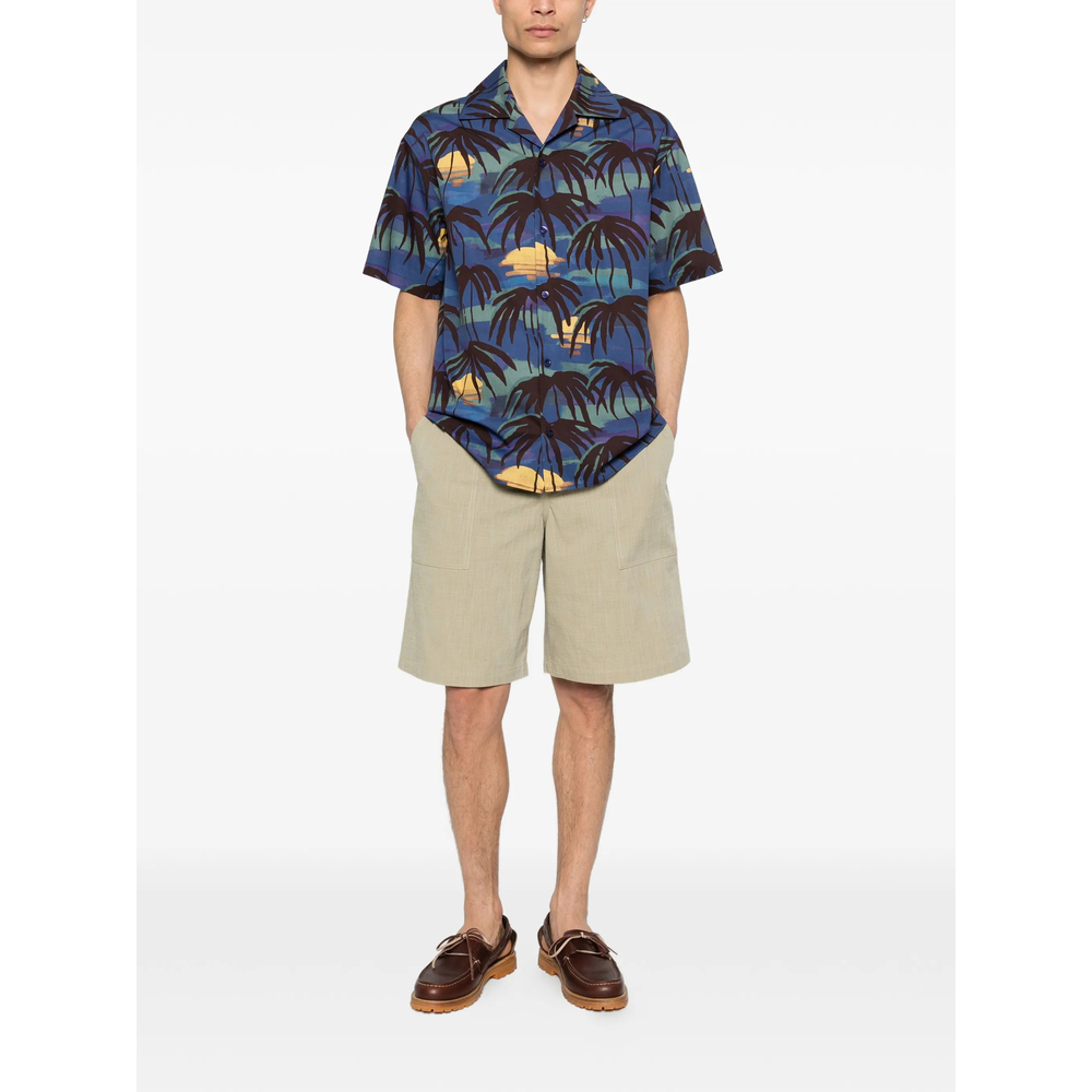 [DROLE DE MONSIEUR] Shirts Short Sleeve SS26 K-SH228 CO280 NAVY