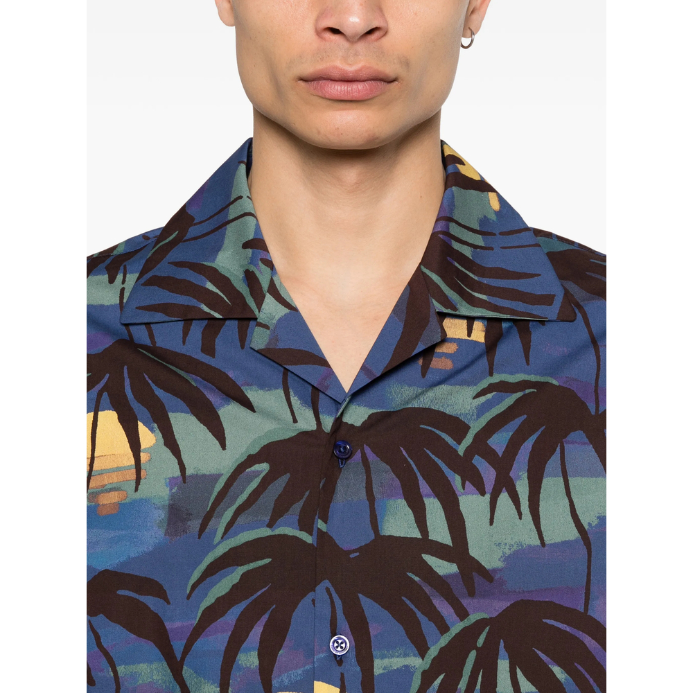 [DROLE DE MONSIEUR] Shirts Short Sleeve SS26 K-SH228 CO280 NAVY