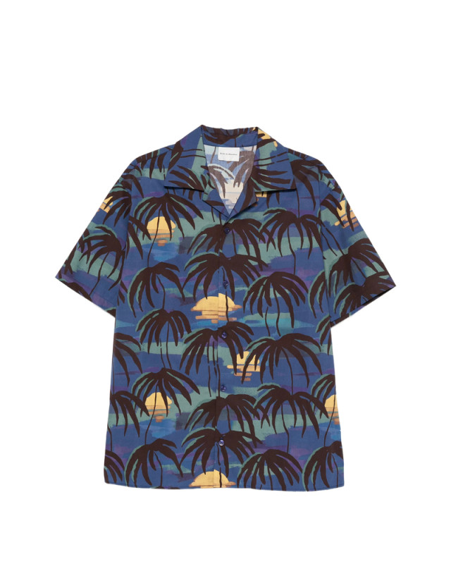 [DROLE DE MONSIEUR] Shirts Short Sleeve SS26 K-SH228 CO280 NAVY