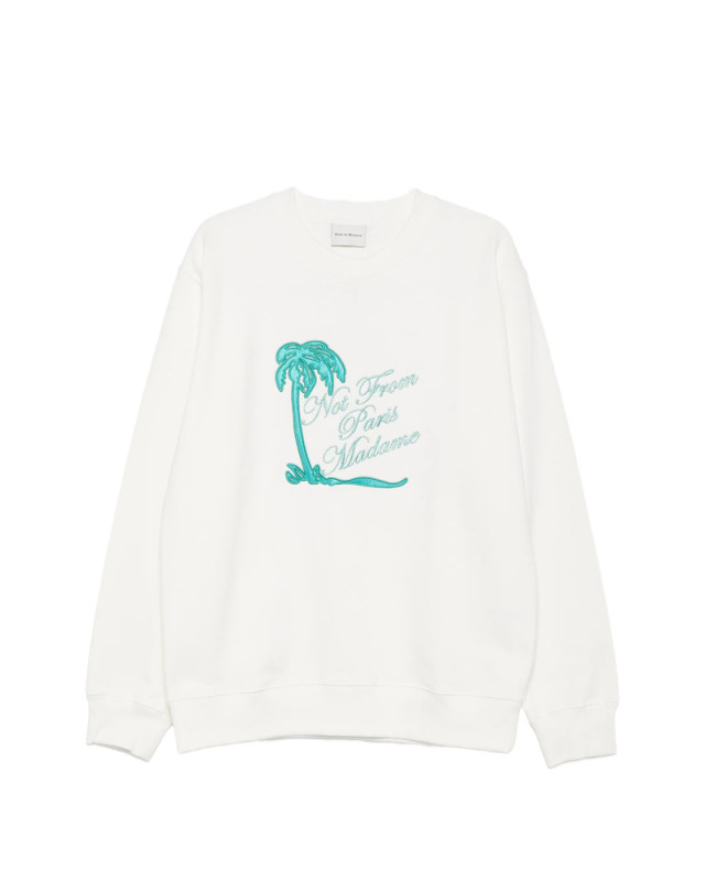 [DROLE DE MONSIEUR] Sweatshirt SS26 K-SW190 CO127 OFFWH