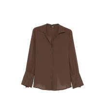 [Venuja] Shirts Long Sleeve SS26 ST008A  CAFE
