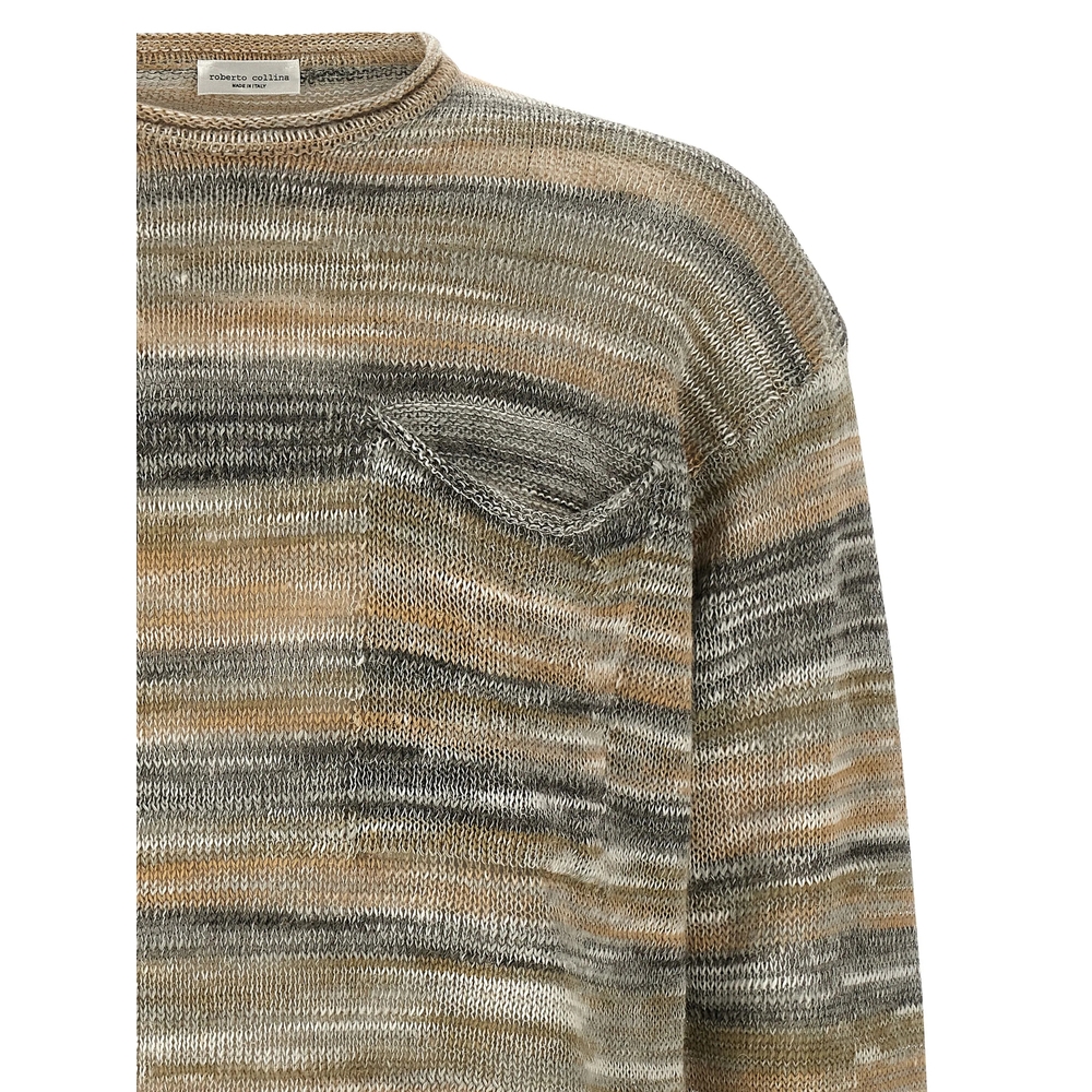 [ROBERTO COLLINA] Sweatshirt SS26 261MYA39001  GRIEC