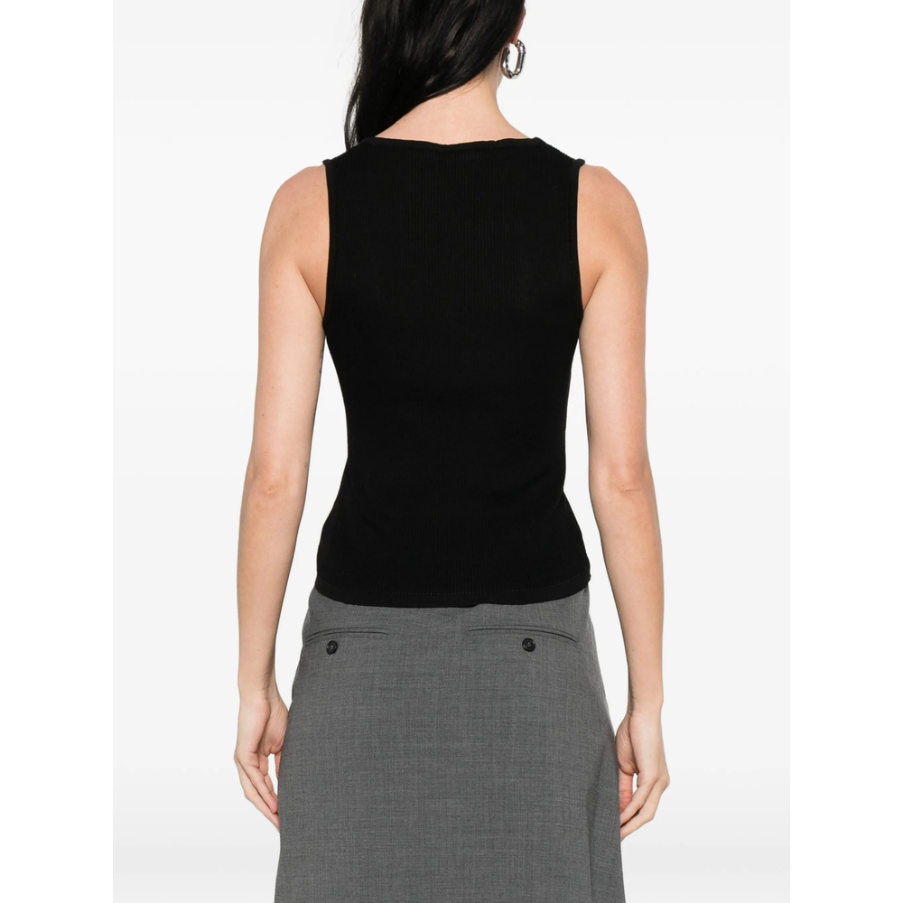 [Niccolò Pasqualetti] Tank top SS26 KU58A COYA BLACK