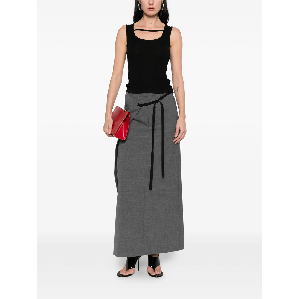 [Niccolò Pasqualetti] Tank top SS26 KU58A COYA BLACK