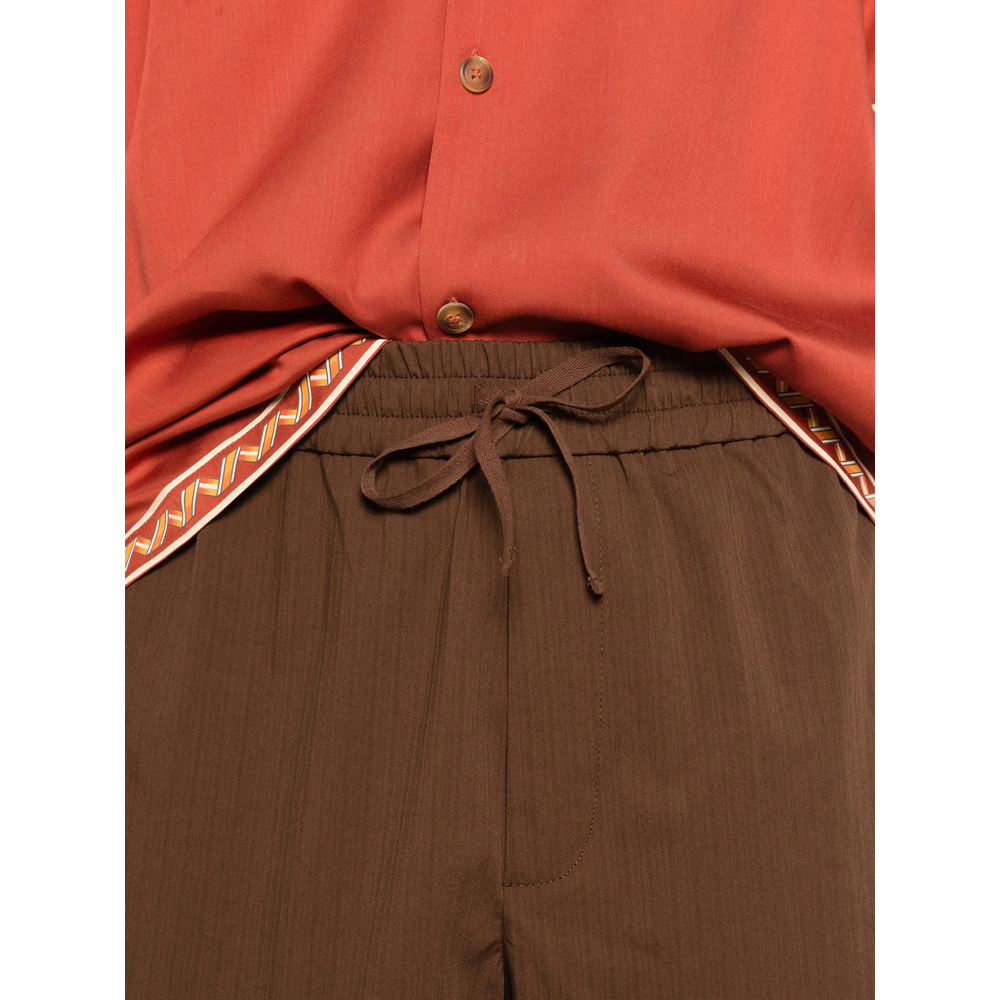 [DROLE DE MONSIEUR] Shorts SS26 K-BS178 CO278 BROWN