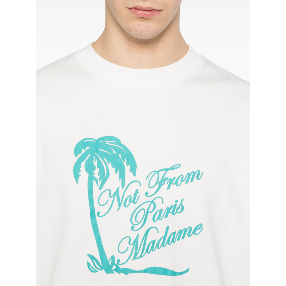 [DROLE DE MONSIEUR] T-shirts Short Sleeve SS26 K-TS297 CO002 OFFWH