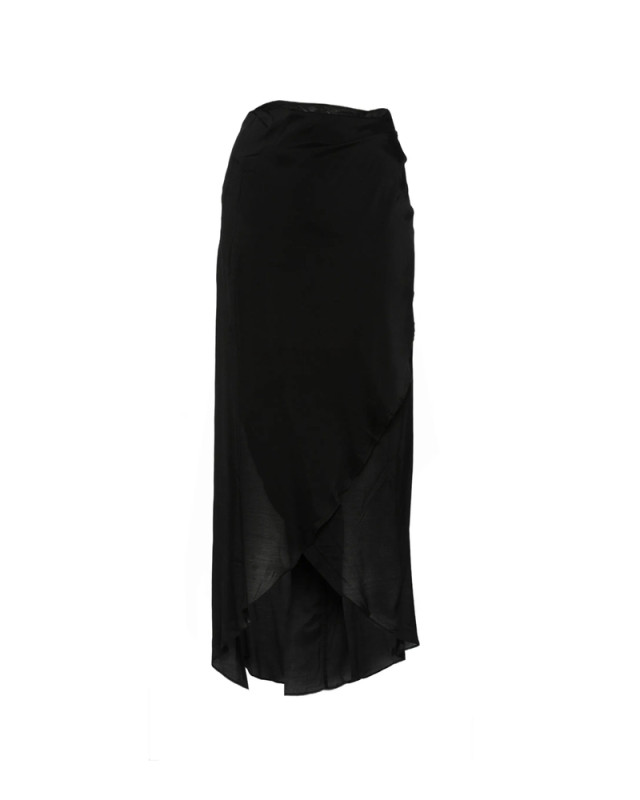 [Bondi Born] Long skirt SS26 CU70564NT CREMONA BLK