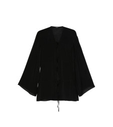 [Bondi Born] Long sleeve dress SS26 CU835NT CREMONA BLK