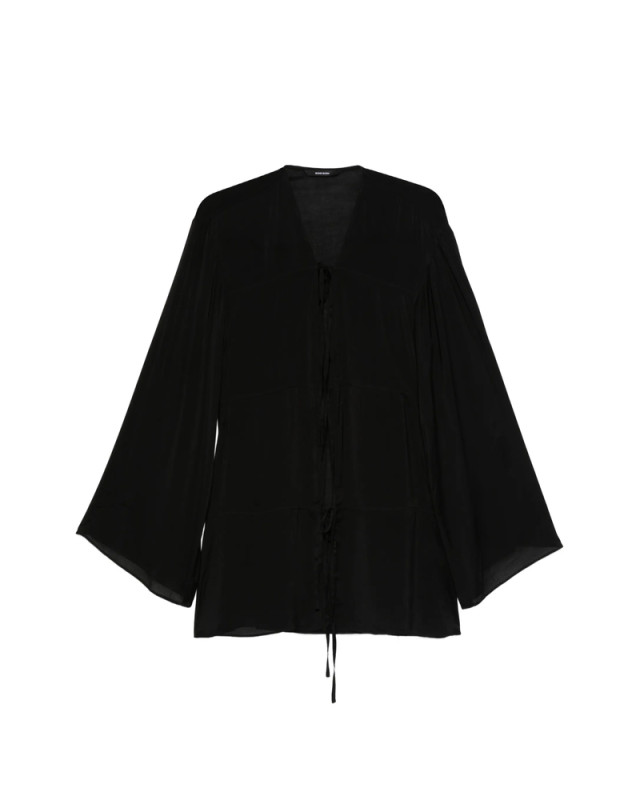 [Bondi Born] Long sleeve dress SS26 CU835NT CREMONA BLK