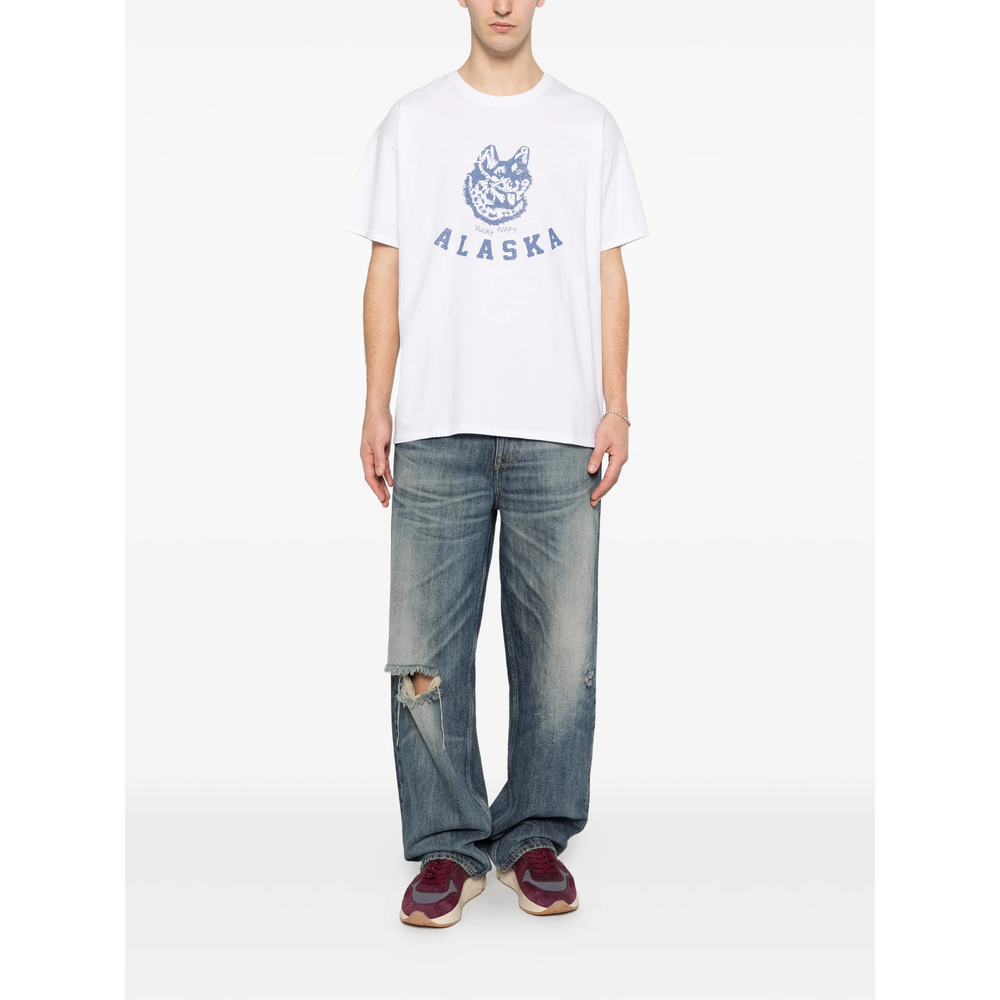 [WILD DONKEY] T-shirts Short Sleeve SS26 WDCO 188 WHITE