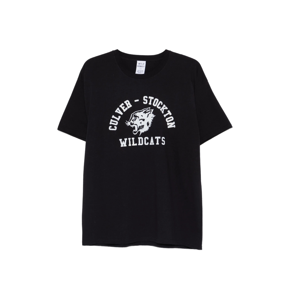 [WILD DONKEY] T-shirts Short Sleeve SS26 WDCO 353 BLACK
