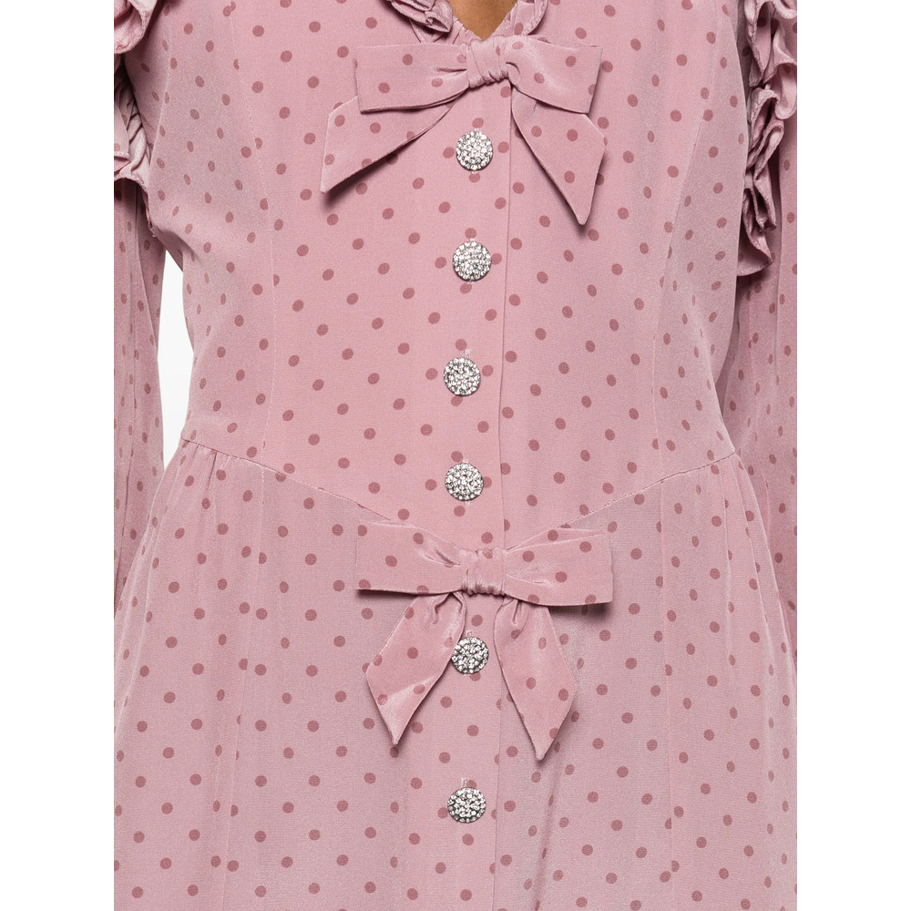 [Alessandra Rich] Long sleeve dress SS26 FABX4314 F4686 1941