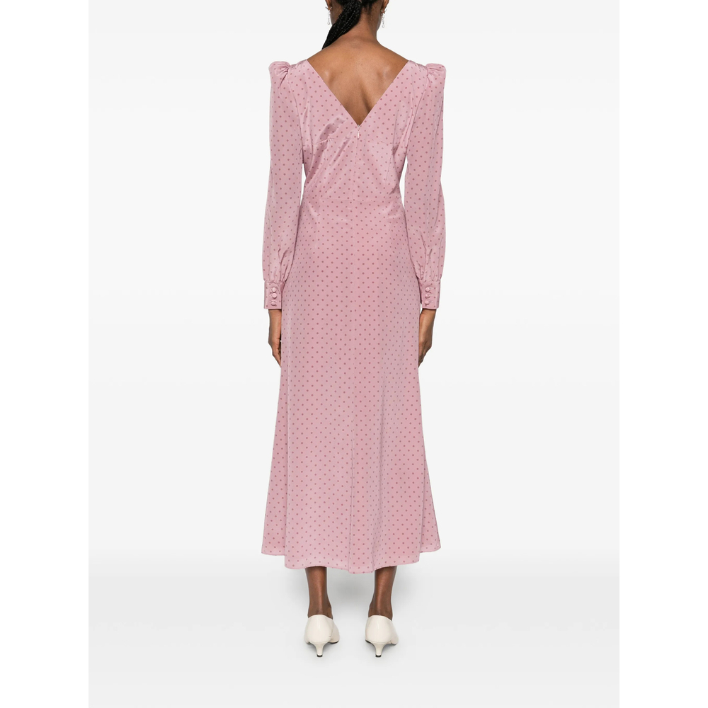 [Alessandra Rich] Long sleeve dress SS26 FABX4314 F4686 1941